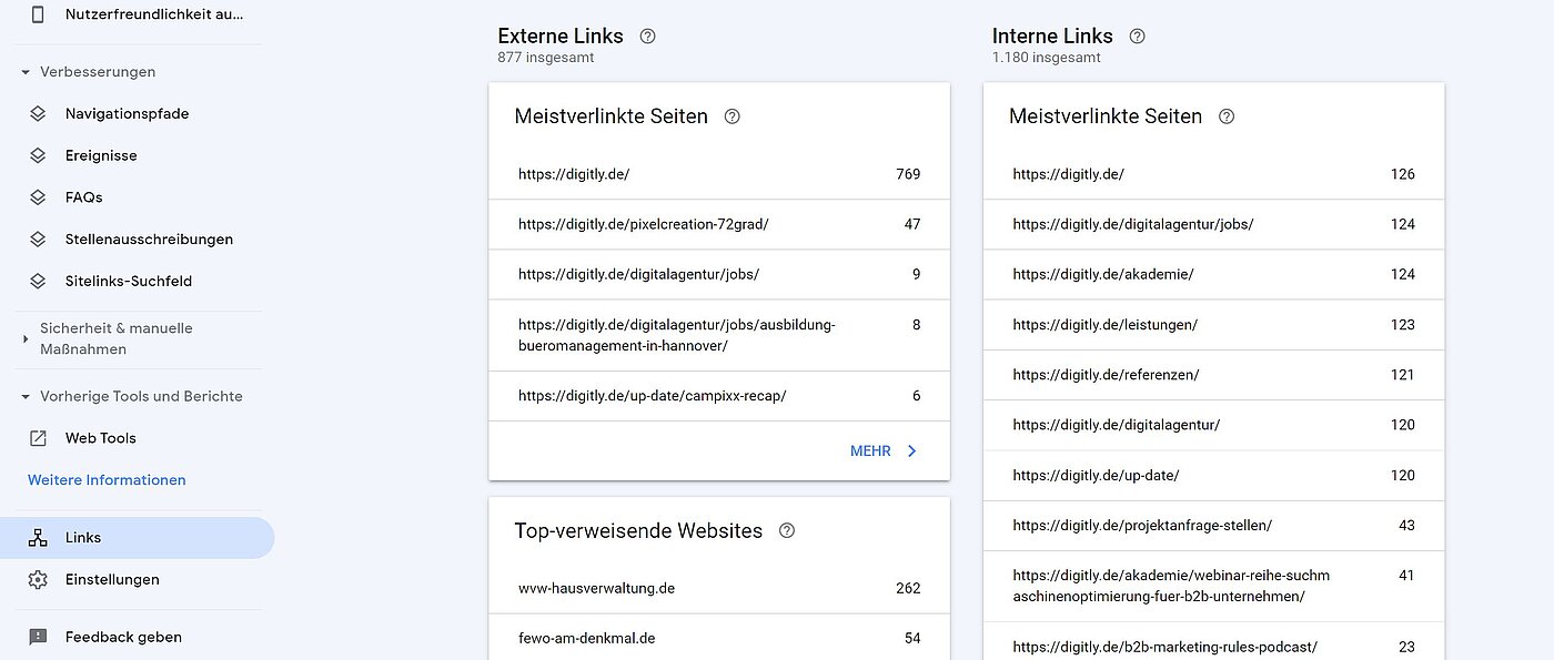 GSC Links | digit.ly gmbh