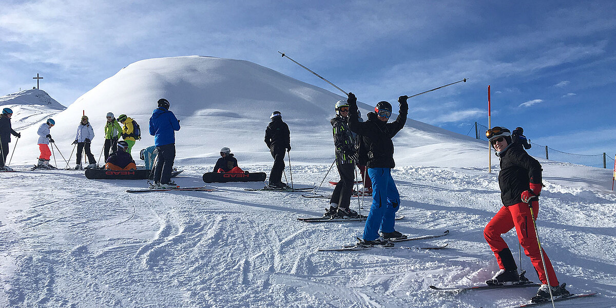Skifreizeit mit Team von digit.ly aus Hannover.