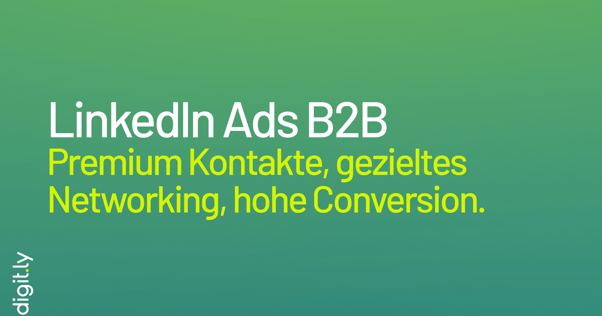 LinkedIn Ads B2B Agentur | Mehr qualifizierte Leads