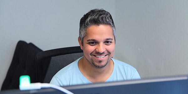 Markus bei der Arbeit | digit.ly gmbh